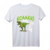 Kinder 4 Jahre Dino Dinosaurier Geburtstags T-Shirt - Cooles Outfit für Dino-Fans und Dino-Party Motto