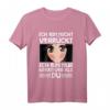 Ich Bin Nicht Verrückt Ich Bin Nur Kreativer Als Du - Lustiges Anime T-Shirt für Otaku, Waifu & Manga Fans, perfektes Geschenk