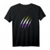Non Binary Nicht-Binär Flagge LGBTQia T-Shirt – Genderqueer Geschenkidee für Pride & LGBTQ Community