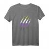 Non Binary Nicht-Binär Flagge LGBTQia T-Shirt – Genderqueer Geschenkidee für Pride & LGBTQ Community