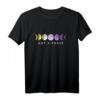 Not a Phase Mond LGBT CSD Non-Binary T-Shirt – Support & Pride Geschenk für Queere, Transgender & Genderqueere Personen