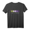 Not a Phase Mond LGBT CSD Non-Binary T-Shirt – Support & Pride Geschenk für Queere, Transgender & Genderqueere Personen