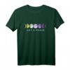 Not a Phase Mond LGBT CSD Non-Binary T-Shirt – Support & Pride Geschenk für Queere, Transgender & Genderqueere Personen
