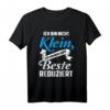 Ich bin nicht klein ich bin nur aufs Beste reduziert Spruch T-Shirt - Lustiges Geschenk für Humorvolle und Freunde