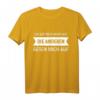 Aufregen Aufregung Nicht Ich Rege Mich Auf Andere T-Shirt – Lustiges Back- und Küchen-Shirt für Mutter, Oma & Backliebhaber zum Geburtstag oder Weihnachten