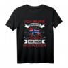 Ich Muss Gar Nichts Ich Muss Nur Nach Norwegen T-Shirt – Lustiges Elch-Motiv für Norwegen-Urlauber & Campingfreunde
