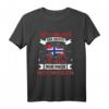 Ich Muss Gar Nichts Ich Muss Nur Nach Norwegen T-Shirt – Lustiges Elch-Motiv für Norwegen-Urlauber & Campingfreunde