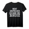 Nicht ansprechen ich habe eine Freundin T-Shirt – Lustiges Partygeschenk für Partner, Junggesellenabschied & Geburtstag
