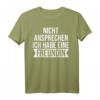 Nicht ansprechen ich habe eine Freundin T-Shirt – Lustiges Partygeschenk für Partner, Junggesellenabschied & Geburtstag