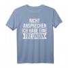 Nicht ansprechen ich habe eine Freundin T-Shirt – Lustiges Partygeschenk für Partner, Junggesellenabschied & Geburtstag