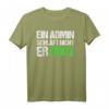 Ein Admin schläft nicht er root T-Shirt – Lustiges IT- und Systemadministrator Geschenk für Geburtstage & Anlässe