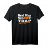 Clay Target Shooting Echte Männer schießen Trap Not Selfies T-Shirt – Perfektes Geschenk für Schützen zu Vatertag, Geburtstag & Feiertagen