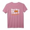 Clay Target Shooting Echte Männer schießen Trap Not Selfies T-Shirt – Perfektes Geschenk für Schützen zu Vatertag, Geburtstag & Feiertagen