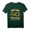 HapDeer T-Shirt - Nicht Jeder Kann Mit 40 So Gut Aussehen Lustiges Geschenk für Mutter oder Frau