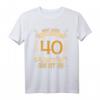 HapDeer T-Shirt - Nicht Jeder Kann Mit 40 So Gut Aussehen Lustiges Geschenk für Mutter oder Frau