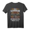 Lustiges Camping T-Shirt mit Spruch 'Ich schnarche nicht ich vertreibe wilde Tiere' – Perfekt für Camper, Wohnmobil- und Caravan-Liebhaber