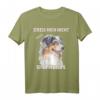 Australian Shepherd T-Shirt mit Spruch 'Stress mich Nicht sonst Sheberd`s' – Lustiges Geschenk für Hundehalter, Züchter & Australian Shepherd Fans