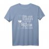 Bitte Nicht Schubsen Ich Habe Wein In Der Hand T-Shirt – Lustiges Weinliebhaber-Shirt für Geburtstags- und Weihnachtsgeschenke für Weinfreunde
