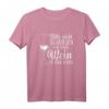 Bitte Nicht Schubsen Ich Habe Wein In Der Hand T-Shirt – Lustiges Weinliebhaber-Shirt für Geburtstags- und Weihnachtsgeschenke für Weinfreunde