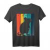 Octodon Degus Spruch Vintage Silhouette Retro T-Shirt – Lustiges Degu Motiv für Tierliebhaber & Geschenkidee