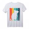 Octodon Degus Spruch Vintage Silhouette Retro T-Shirt – Lustiges Degu Motiv für Tierliebhaber & Geschenkidee