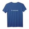 0% Interested T-Shirt – Humorvolles Anti-Flirt Outfit gegen Smalltalk & Langeweile für Partys & klare Ansagen