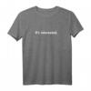 0% Interested T-Shirt – Humorvolles Anti-Flirt Outfit gegen Smalltalk & Langeweile für Partys & klare Ansagen