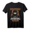 Hauptsache der Frühe Vogel trinkt nicht meinen Kaffee - Witziges Kaffee & Katzen T-Shirt für Morgenmuffel, Kaffee-Fans & Schichtarbeiter