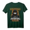 Hauptsache der Frühe Vogel trinkt nicht meinen Kaffee - Witziges Kaffee & Katzen T-Shirt für Morgenmuffel, Kaffee-Fans & Schichtarbeiter