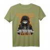 Hauptsache der Frühe Vogel trinkt nicht meinen Kaffee - Witziges Kaffee & Katzen T-Shirt für Morgenmuffel, Kaffee-Fans & Schichtarbeiter