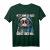 Lustiges Katzen Spruch T-Shirt - Ironisches & Witziges Statement für Morgenmuffel, Kollegen & Tierliebhaber