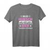 Nur hübsch sein reicht nicht, man muss auch Bier trinken - Pink T-Shirt mit Spruch für Frauen, ideal für Partys und gesellige Anlässe