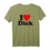 Ich Liebe Heart Dick Richard T-Shirt - Lustiges Humorvolles Geschenk für Männer