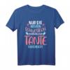 NUR DIE BESTEN SCHWESTERN WERDEN ZUR TANTE BEFÖRDERT - Lustiges T-Shirt für frisch gebackene Tanten
