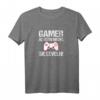 Gamer altern nicht sie leveln - Lustiges Zocker T-Shirt zum Geburtstag für Gamer und Gaming-Enthusiasten