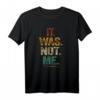 Ich War´s Nicht Lustiges T-Shirt mit Spruch – Witziges Oberteil für Kinder, Erwachsene & Tollpatsche als Geschenkidee zu Geburtstag & Weihnachten