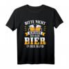 Bier Saufen HapDeer T-Shirt - Lustiges Biertrinker Outfit mit Spruch für Partys, Oktoberfest & Bierliebhaber