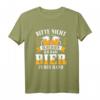 Bier Saufen HapDeer T-Shirt - Lustiges Biertrinker Outfit mit Spruch für Partys, Oktoberfest & Bierliebhaber