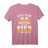 Bier Saufen HapDeer T-Shirt - Lustiges Biertrinker Outfit mit Spruch für Partys, Oktoberfest & Bierliebhaber