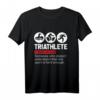 Triathlet T-Shirt - Für Sportler, die an ihre Grenzen gehen | Perfektes Geschenk für Triathleten zu Geburtstag, Weihnachten oder Wettkampf