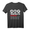 Triathlet T-Shirt - Für Sportler, die an ihre Grenzen gehen | Perfektes Geschenk für Triathleten zu Geburtstag, Weihnachten oder Wettkampf