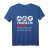 Triathlet T-Shirt - Für Sportler, die an ihre Grenzen gehen | Perfektes Geschenk für Triathleten zu Geburtstag, Weihnachten oder Wettkampf
