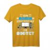 Admin Administrator steht nicht auf der Bootet T-Shirt – Lustiges IT & Programmierer Geschenk für Systemadministratoren und Softwareentwickler