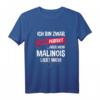 Malinois T-Shirt mit lustigem Spruch – Perfektes Geschenk für Hundehalter, Hundebesitzer & Malinois Fans zu Weihnachten & Geburtstag