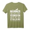 Stralsund Ostsee Männer T-Shirt – Perfektes Geschenk für Strandliebhaber, Nordsee- und Ostsee-Fans, Urlauber & Meerfans zu Weihnachten, Geburtstag oder Vatertag