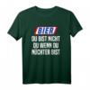 Bier Du Bist Nicht Du Wenn Du Nüchtern Bist T-Shirt – Lustiges Party Bier Shirt für Bierliebhaber & Junggesellenabschied