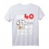 Herren T-Shirt zum HapDeer - Lustiges Geschenk mit Spruch 'Vor 40 Jahren war ich mal der Schnellste' für Männer, Papa, Ehemann & Opa