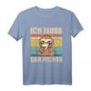 Ich muss gar nichts! Sarkastisches Faultier T-Shirt für Menschenfeinde, Misanthropen & Humorliebhaber