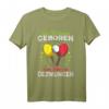 Lustiges Tischtennis Shirt für Herren & Damen mit Schläger, Netz & Ball - Perfektes Geschenk für Tischtennisfans & Hobbyspieler