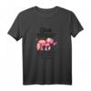 Tinker Damen T-Shirt mit Spruch - Glück kann man nicht anfassen, aber man kann sein Pferd streicheln - Perfekt für Reiterinnen & Pferdeliebhaberinnen